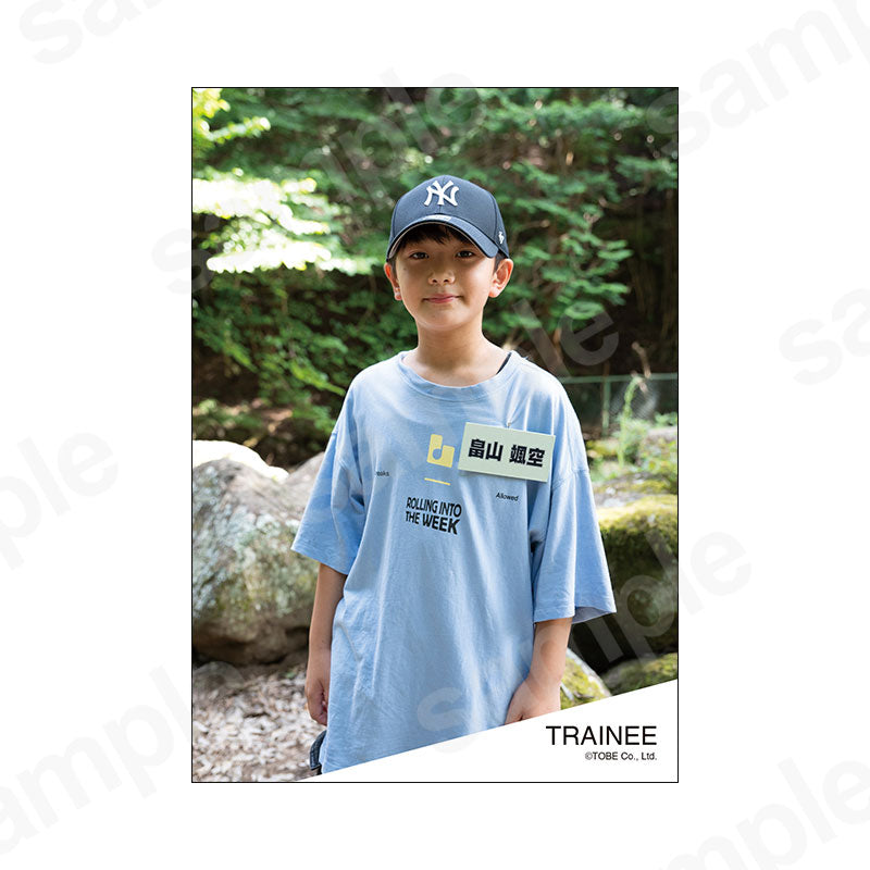TRAINEE 初めての遠足オリジナルフォト1／畠山颯空 | TOBE OFFICIAL STORE