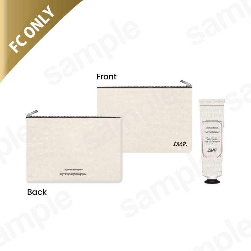 Hand Cream & Pouch set ~chosen for PINKY.~