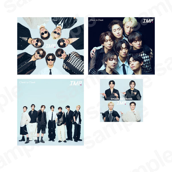 《3形態まとめ買い特典付 (K.M.Y.T ver.)》「Cheek to Cheek」初回生産限定盤A・初回生産限定盤B・通常盤