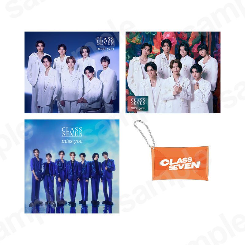 《3形態まとめ買い特典付 (“Marmalade” Orange ver.)》「miss you」初回生産限定盤A・初回生産限定盤B・通常盤