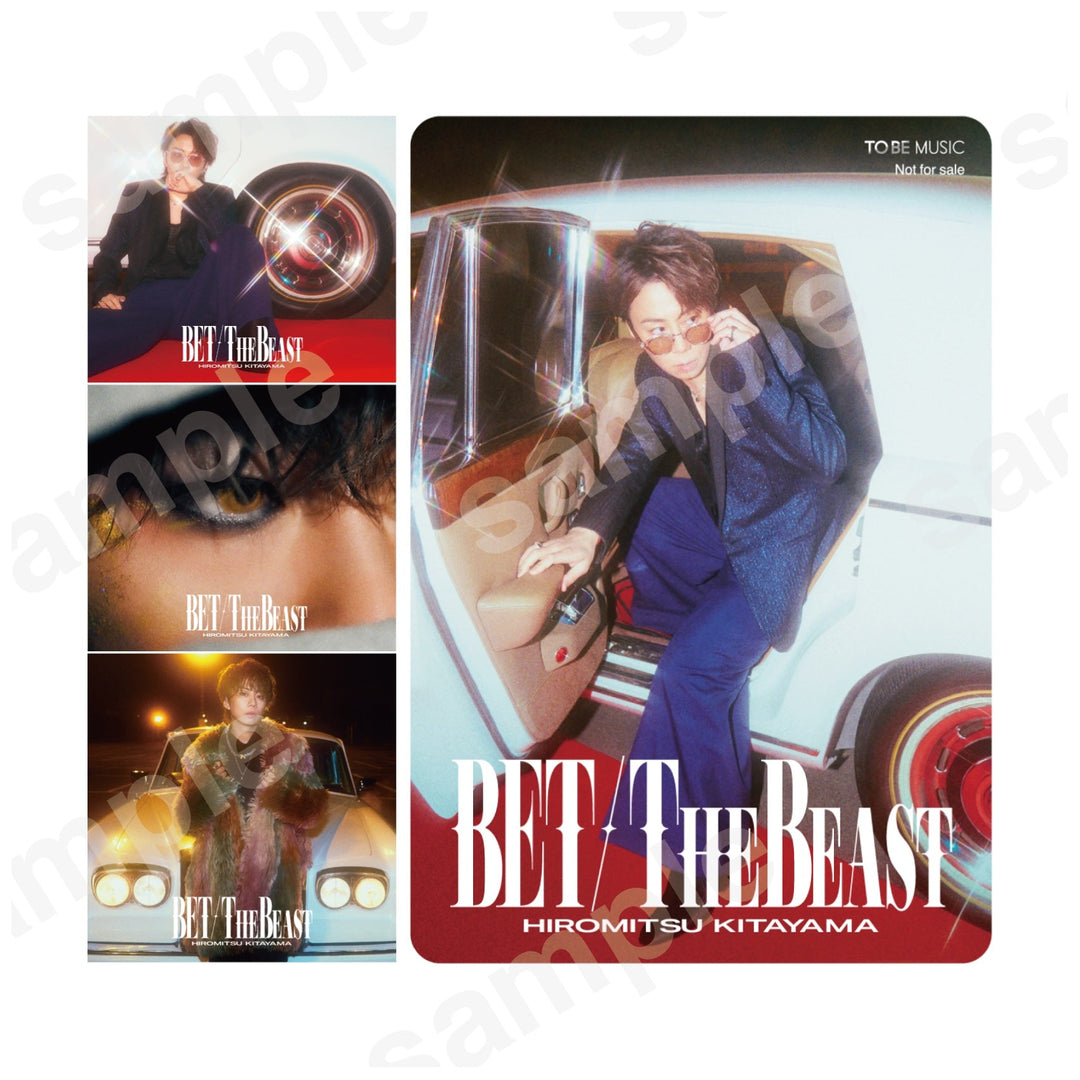 《3形態まとめ買い特典付》「BET/THE BEAST」初回生産限定盤A・初回生産限定盤B・通常盤
