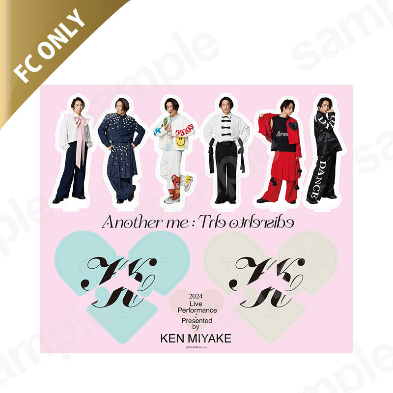 Original acrylic stand set/KEN MIYAKE