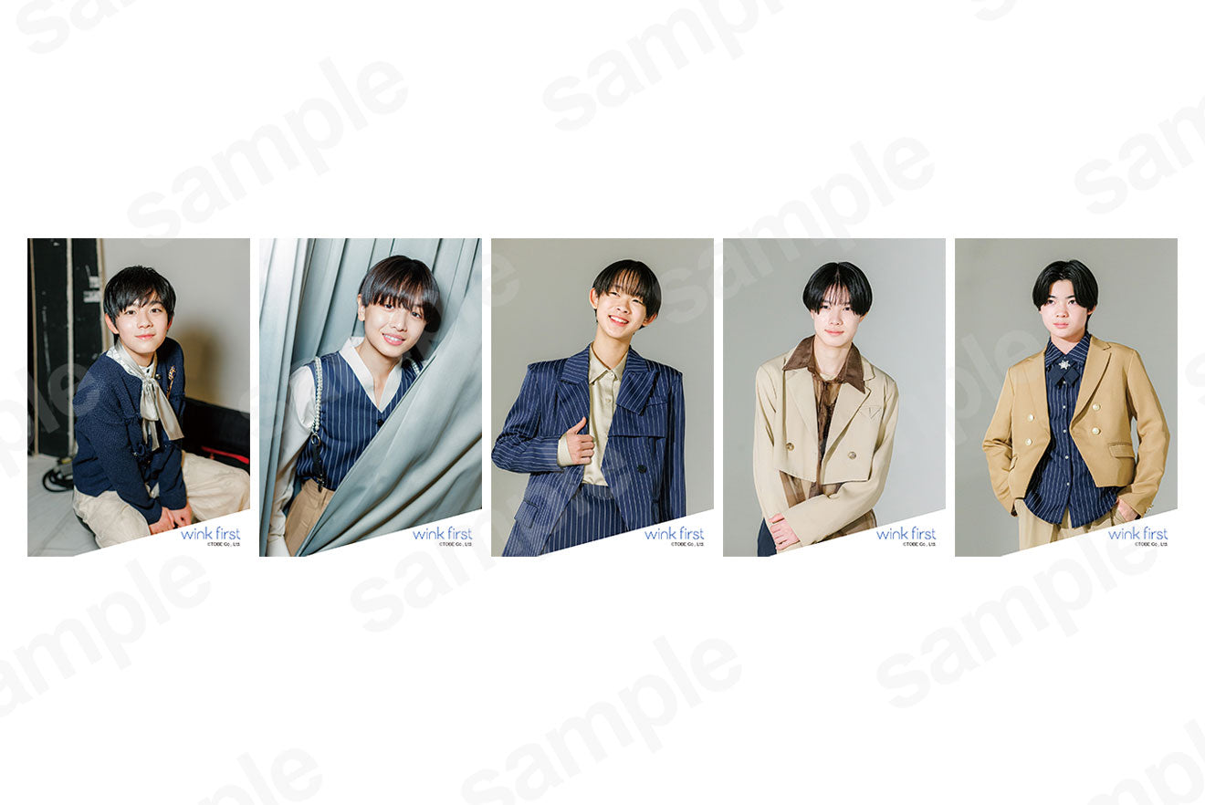 wink first「アクリルスタンド2026撮影オリジナルフォト」