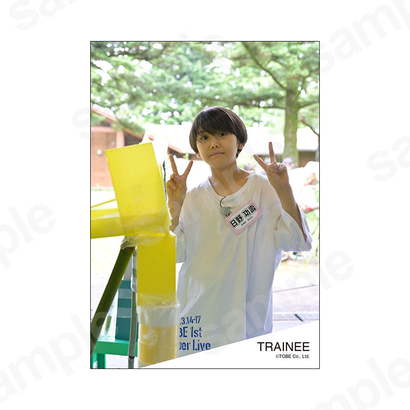 TRAINEEの夏休みオリジナルフォト／日野功壽