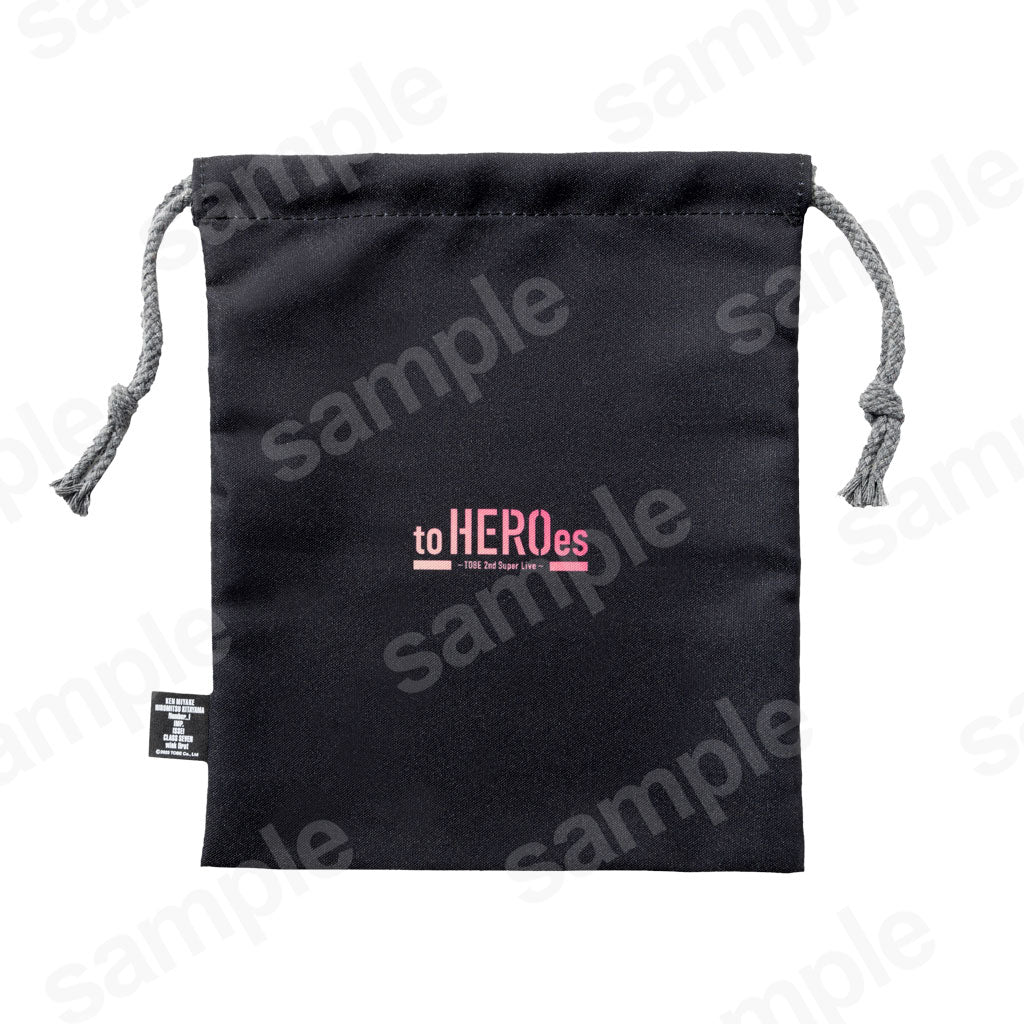 【Regular Sales】[to HEROes 2nd]Drawstring bag