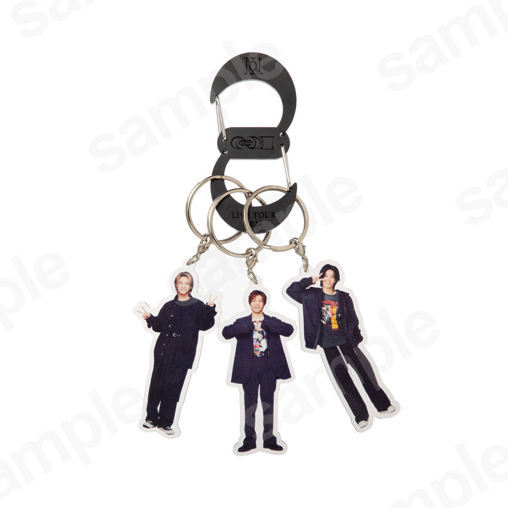 ［No.Ⅰ］Acrylic Keychain with carabiner