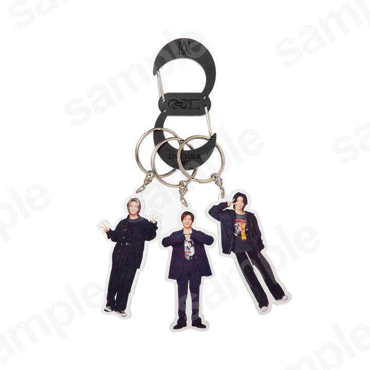 Regular sales［No.Ⅰ］Acrylic Keychain with carabiner