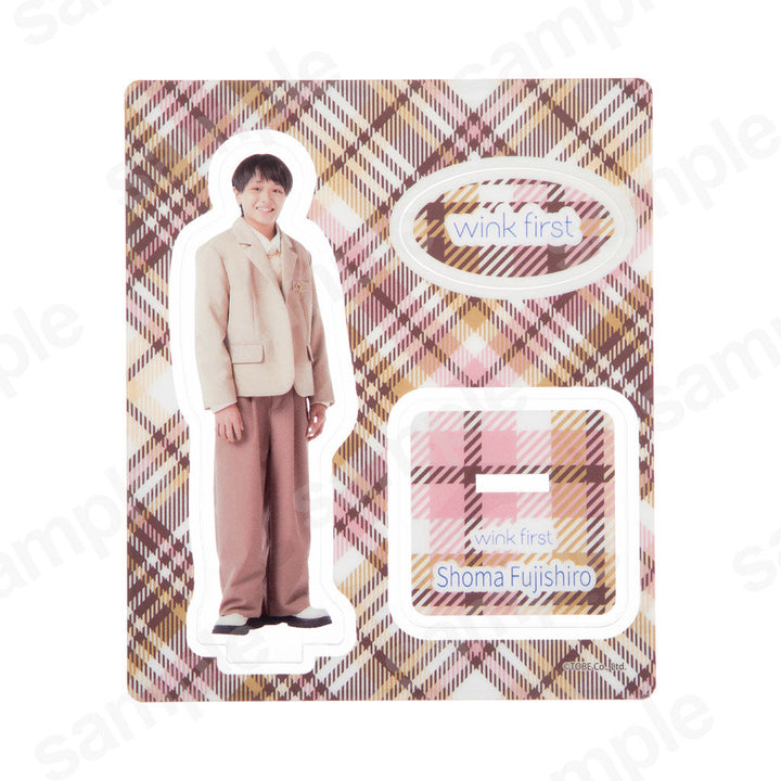 Original acrylic stand 2025／Shoma Fujishiro