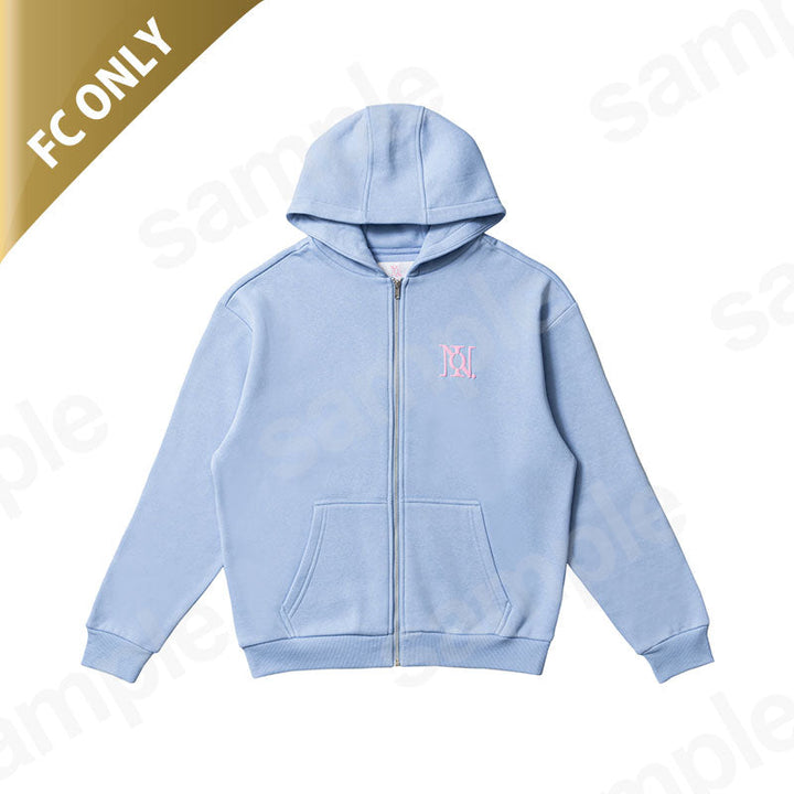 【受注商品】[Numbers Ur'26]ジップアップフーディー(ブルー)