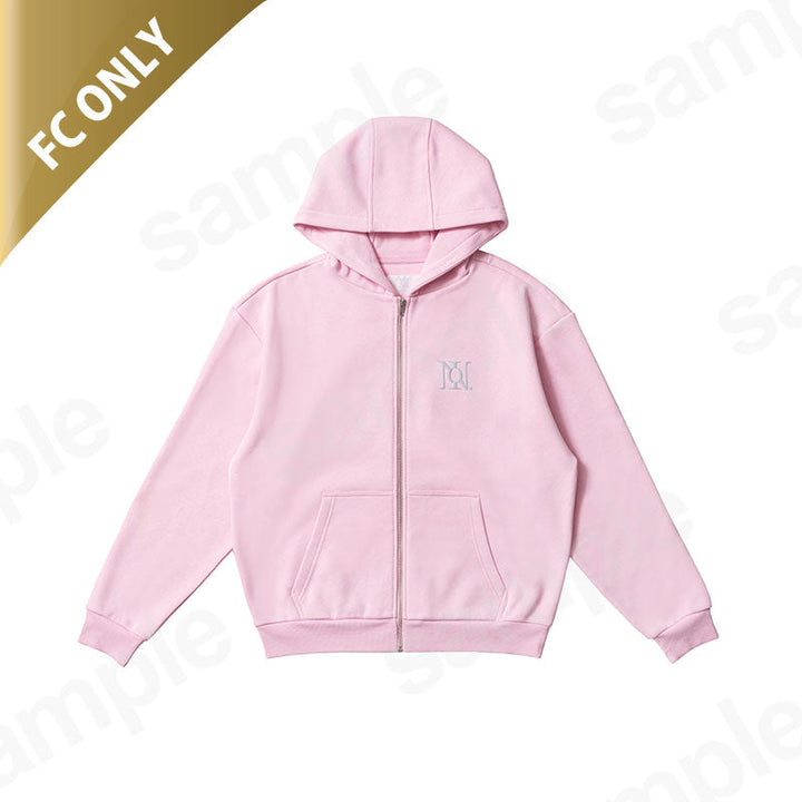 【受注商品】[Numbers Ur'26]ジップアップフーディー(ピンク)