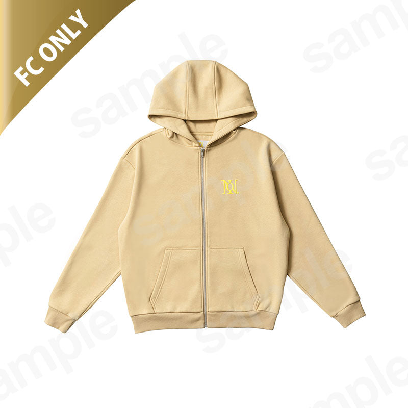 【受注商品】[Numbers Ur'26]ジップアップフーディー(イエロー)