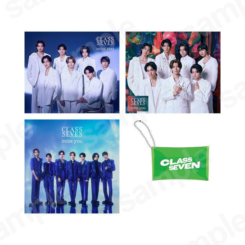 《3形態まとめ買い特典付 (“ZAWAMEKI” GREEN ver.)》「miss you」初回生産限定盤A・初回生産限定盤B・通常盤
