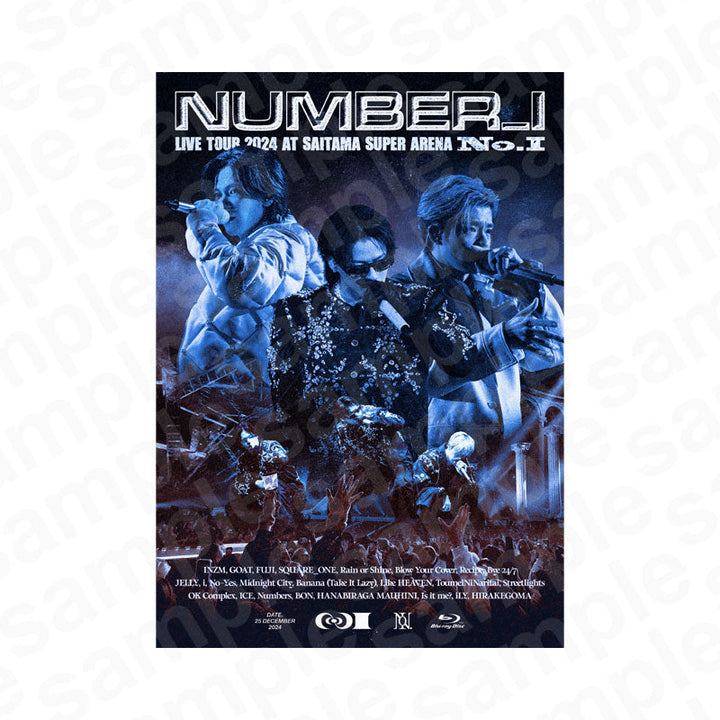 【to HEROes 3rd 会場販売】「Number_i LIVE TOUR 2024 No.Ⅰ」通常盤