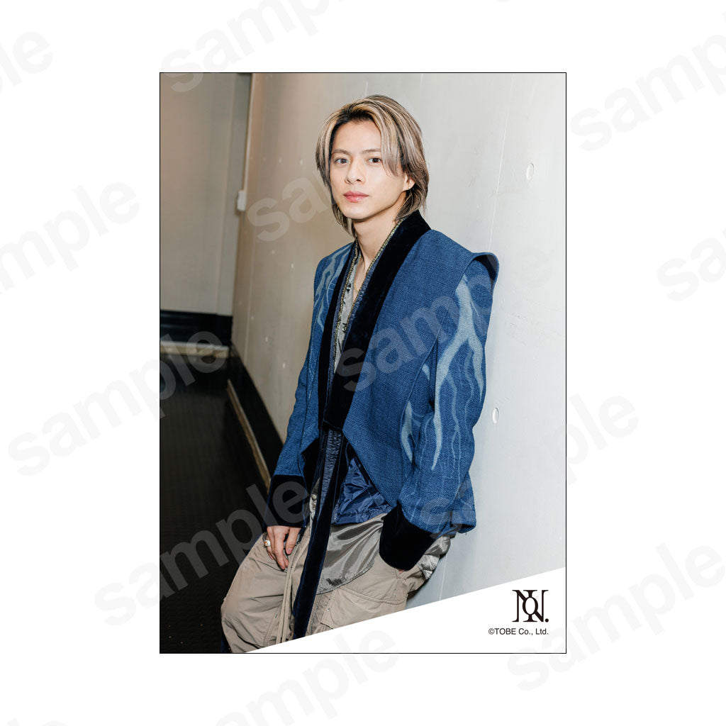 "Number_i LIVE TOUR 2024 No.Ⅰ" goods shooting original photo 2／Sho Hirano