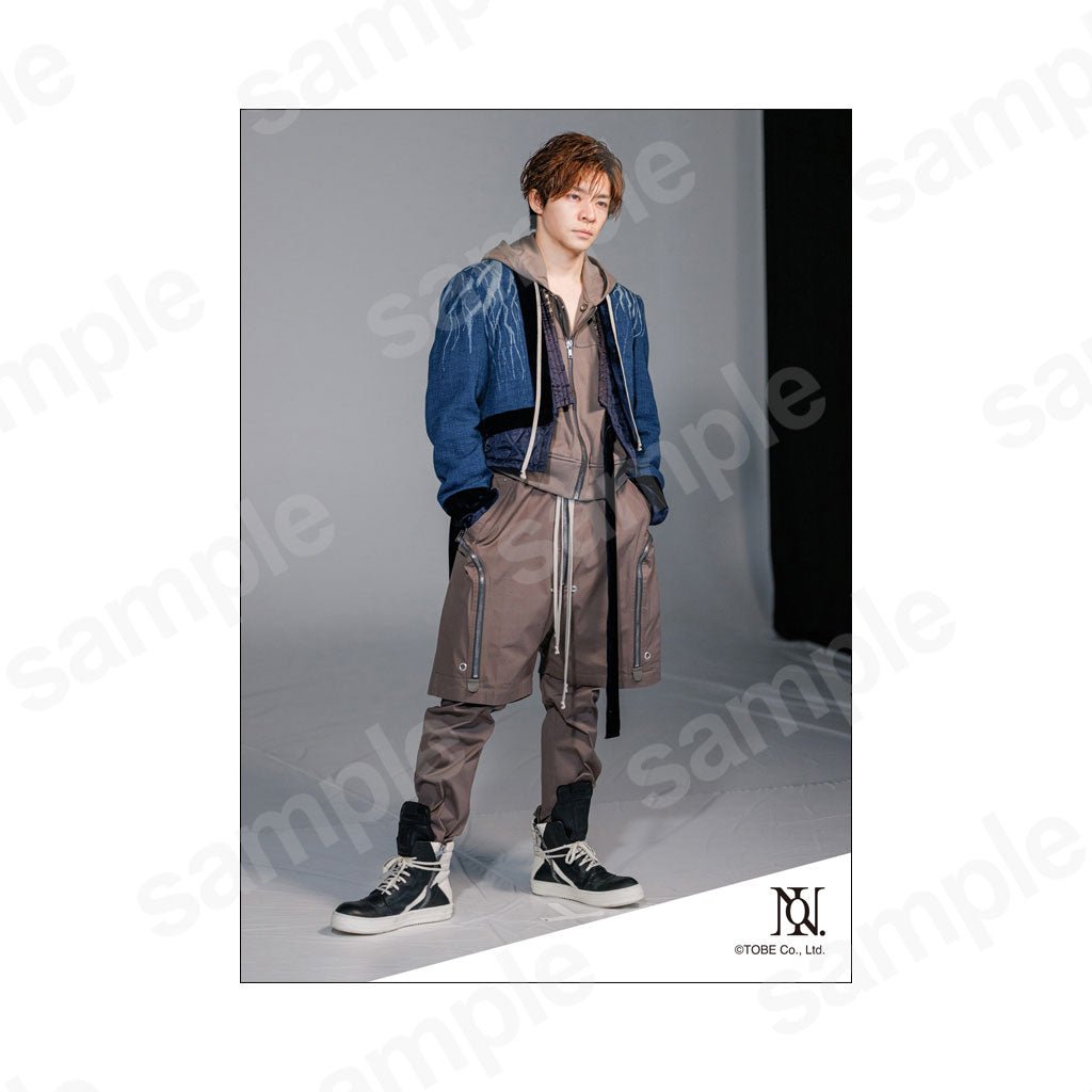 "Number_i LIVE TOUR 2024 No.Ⅰ" goods shooting original photo 8／Yuta Kishi