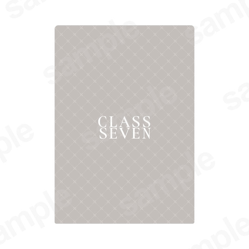 Original mini clear file 2025／CLASS SEVEN