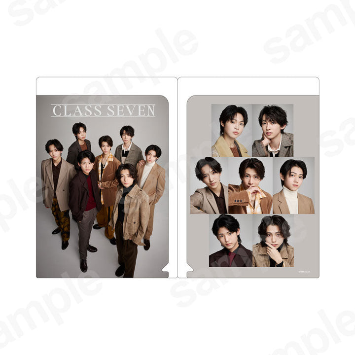 Original mini clear file 2025／CLASS SEVEN