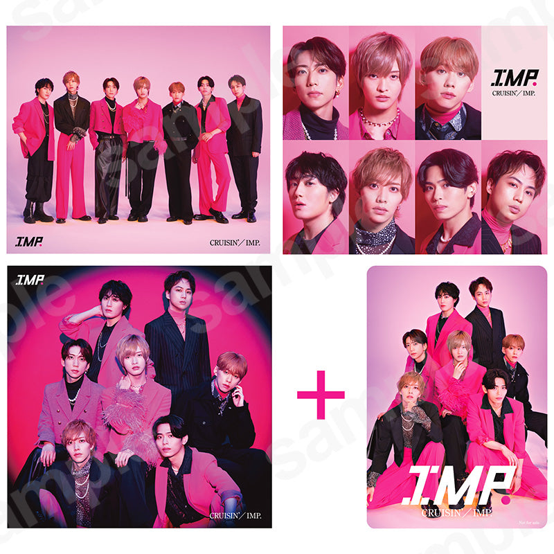 IMP. CD 4種類、３形態+特典 まとめ売り くるーじん、switching 3形態まとめ買い特典付》CRUISIN'／IMP. 初回生産限定盤A・初回生産