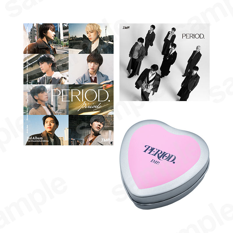 【予約商品・イベント応募シリアル付】《2形態まとめ買い特典付》「PERIOD.」初回生産限定盤・通常盤