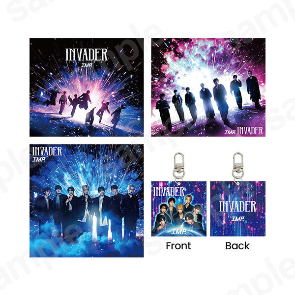 《with a special offer for purchasing 3 editions in bulk》"INVADER" Limited First Edition A & Limited First Edition B & Standard Edition (EARTH INVADER ver.)
