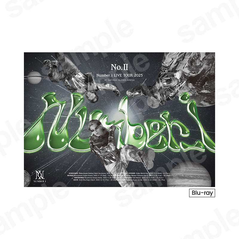 【Pre-order】"Number_i LIVE TOUR 2025 No.Ⅱ" Standard Edition Blu-ray