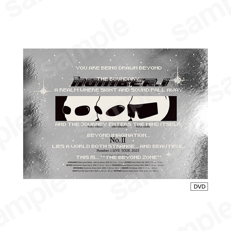 【Pre-order】"Number_i LIVE TOUR 2025 No.Ⅱ" Limited First Edition DVD