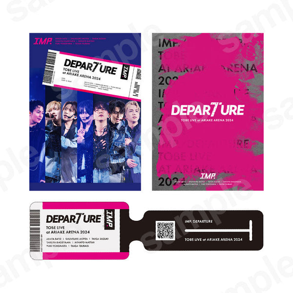 【予約商品】《2形態まとめ買い特典付》「TOBE LIVE at ARIAKE ARENA 2024 DEPARTURE」初回生産限定盤・通常盤