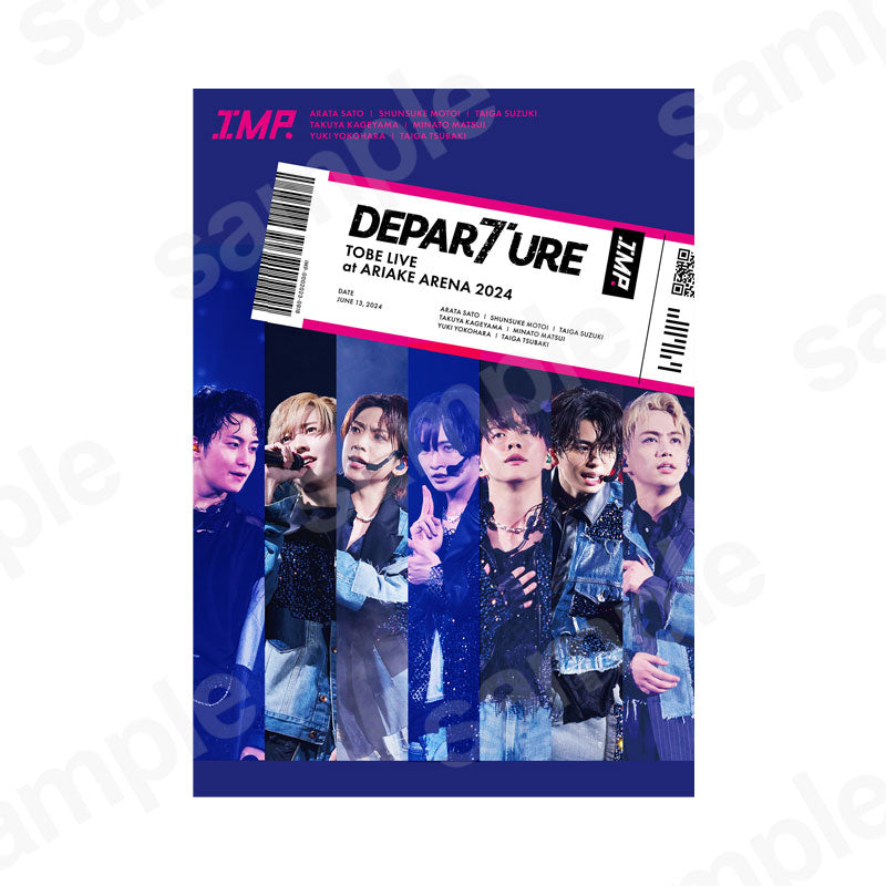 "TOBE LIVE at ARIAKE ARENA 2024 DEPARTURE" Limited First Edition