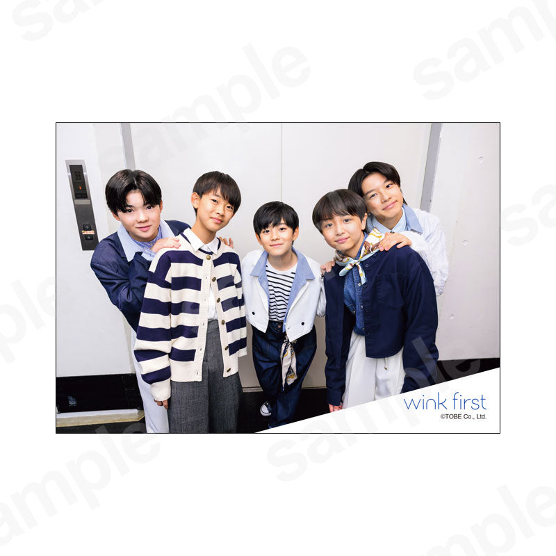 "to HEROes ～TOBE 2nd Super Live～" goods original photo 2／wink first