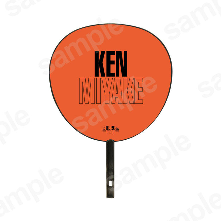 [to HEROes 2nd]Round fan／KEN MIYAKE