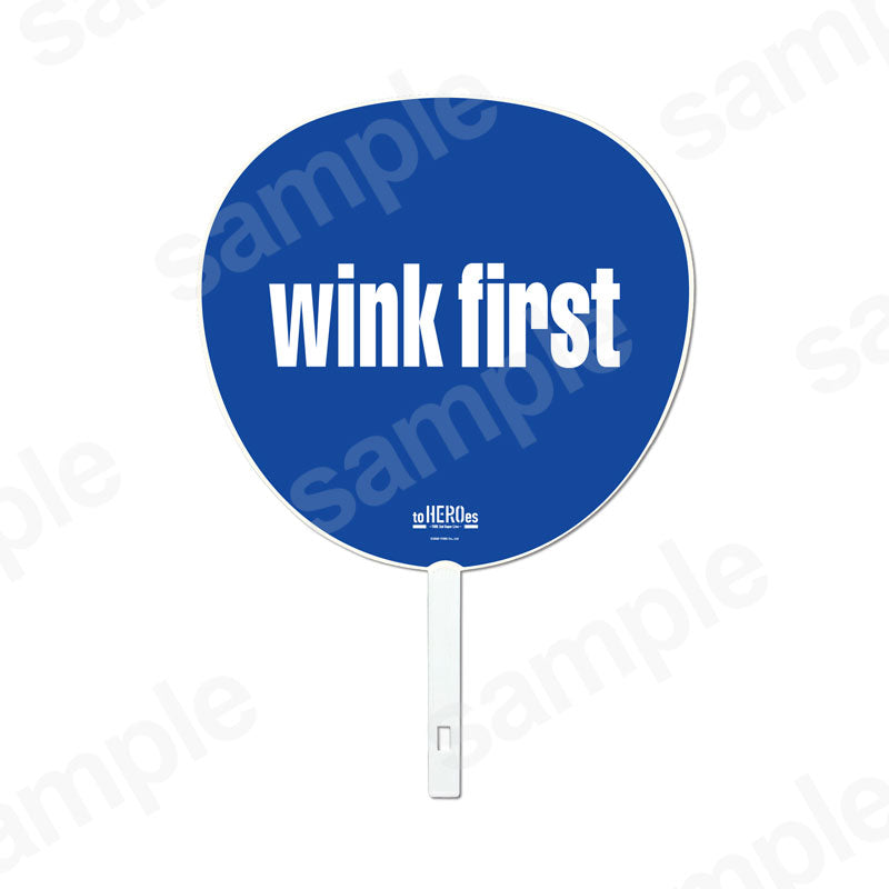 【Regular Sales】[to HEROes 2nd]Round fan／wink first