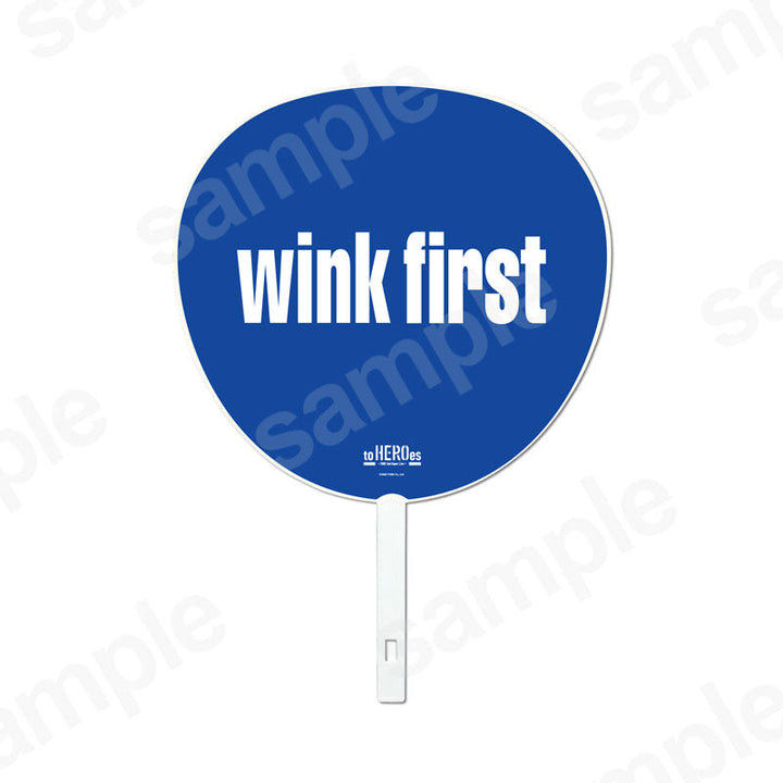 【Regular Sales】[to HEROes 2nd]Round fan／wink first