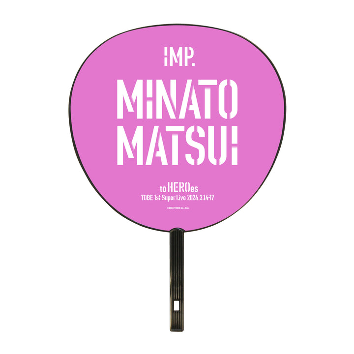 Round fan／Minato Matsui