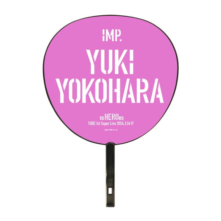 Round fan／Yuki Yokohara