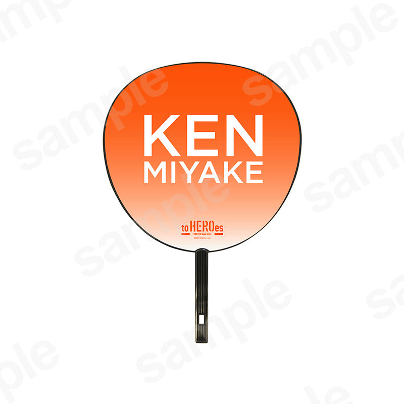 【Regular Sales】[to HEROes 3rd]Round Fan / KEN MIYAKE