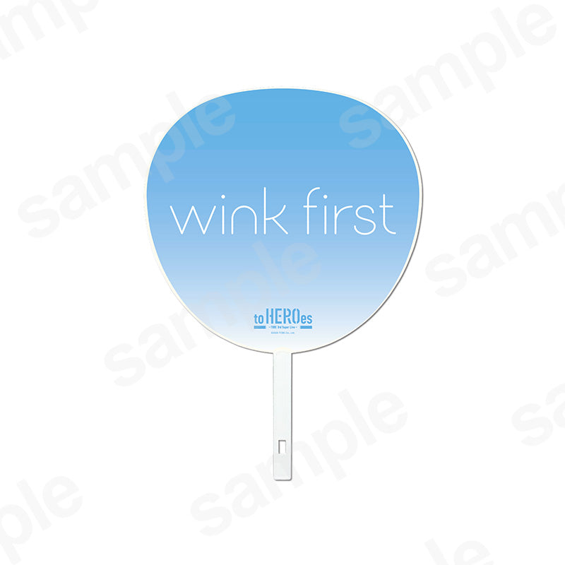 [to HEROes 3rd]うちわ／wink first