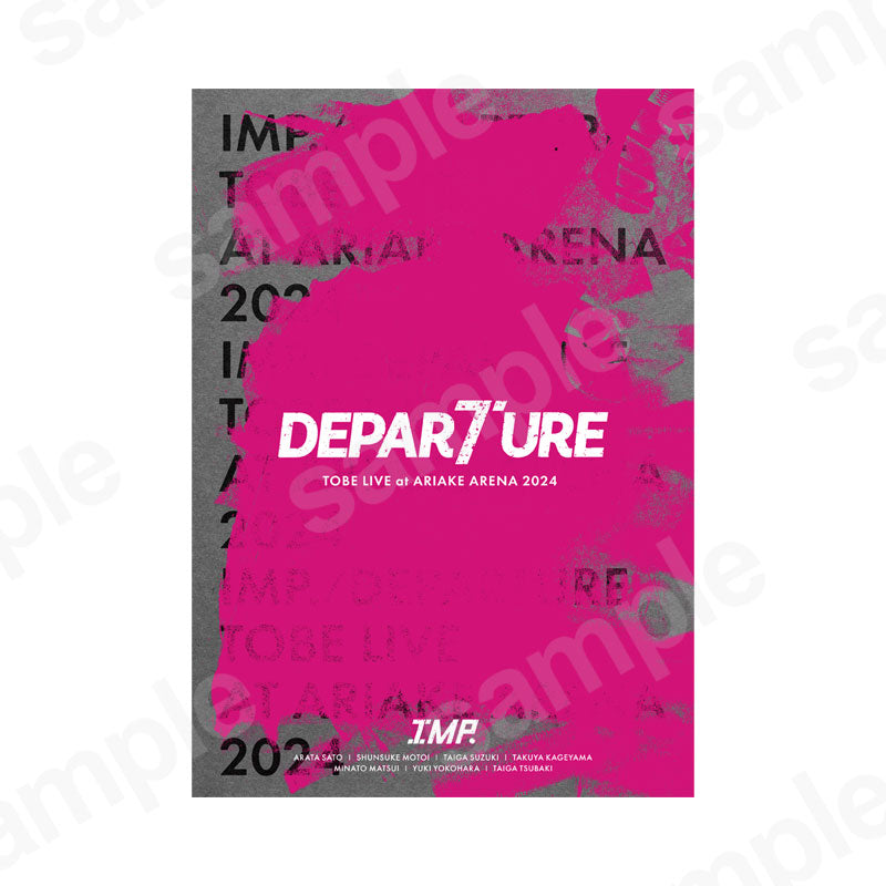 "TOBE LIVE at ARIAKE ARENA 2024 DEPARTURE" Standard Edition